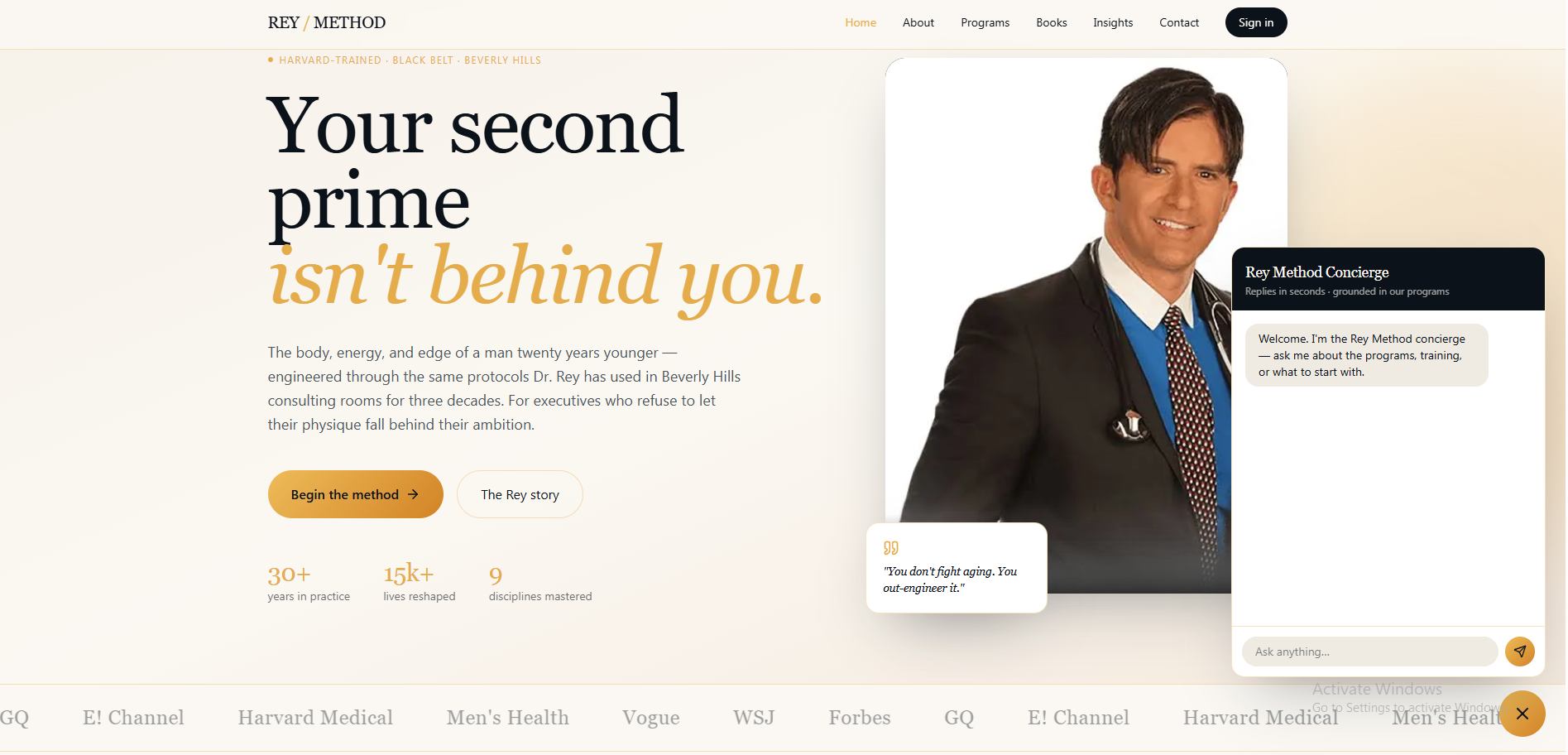 Dr Robert Rey · Conversion site